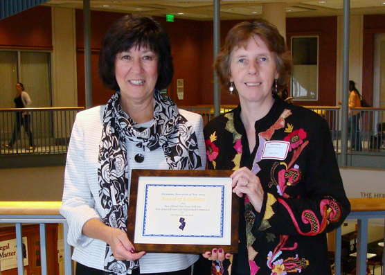 Carol Neiman, Director of Info. Technology and Debra Mercer of DANJ